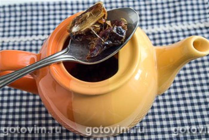 Чай із кардамоном і фініками