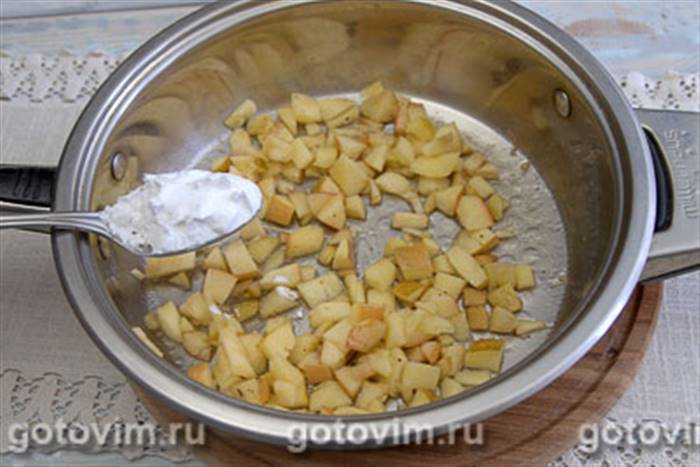 Ватрушки зі &laquo;смаженими&raquo; яблуками