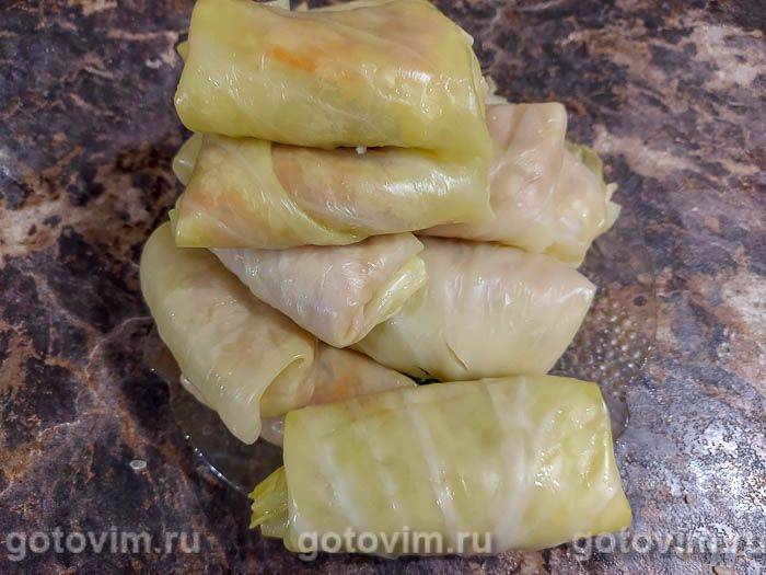 Голубці зі свинини з рисом