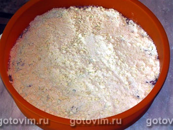 Малиновий коблер у мікрохвильовці