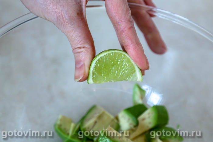 Морозиво з авокадо з лаймом