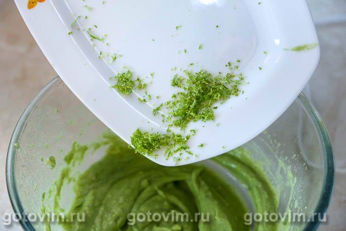 Морозиво з авокадо з лаймом