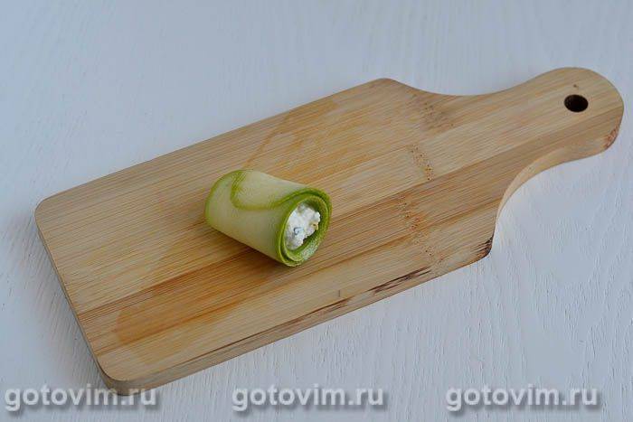Рулетики з кабачків із сиром рікотта