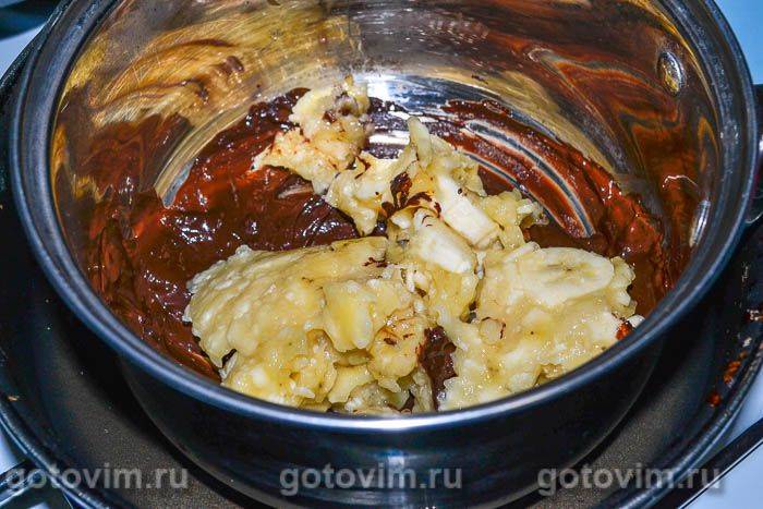 Вівсяне печиво з шоколадом і бананами без випічки