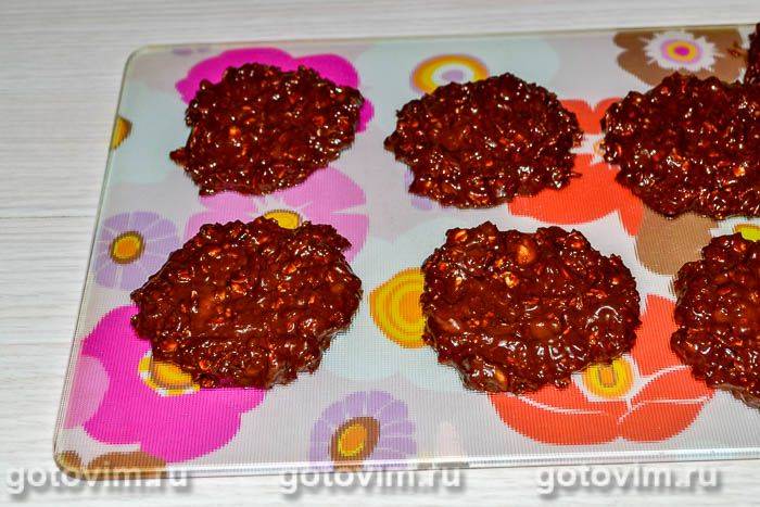 Вівсяне печиво з шоколадом і бананами без випічки