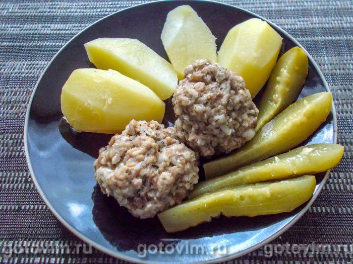 Котлети з кролика на пару. Фотографія рецепта