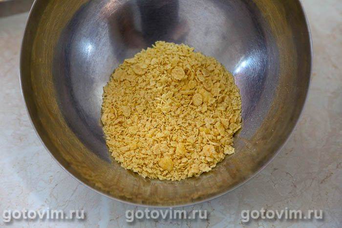 Курячі крильця в хрусткому паніруванні з кукурудзяних пластівців