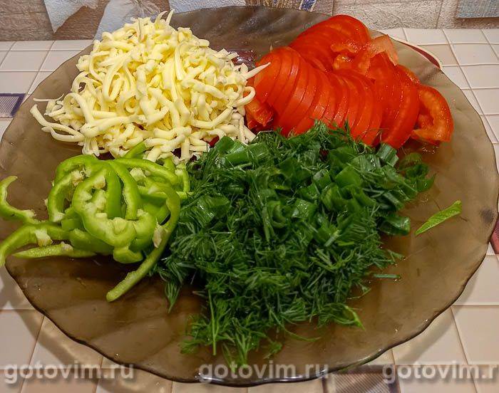 Піца з кабачків на сковороді