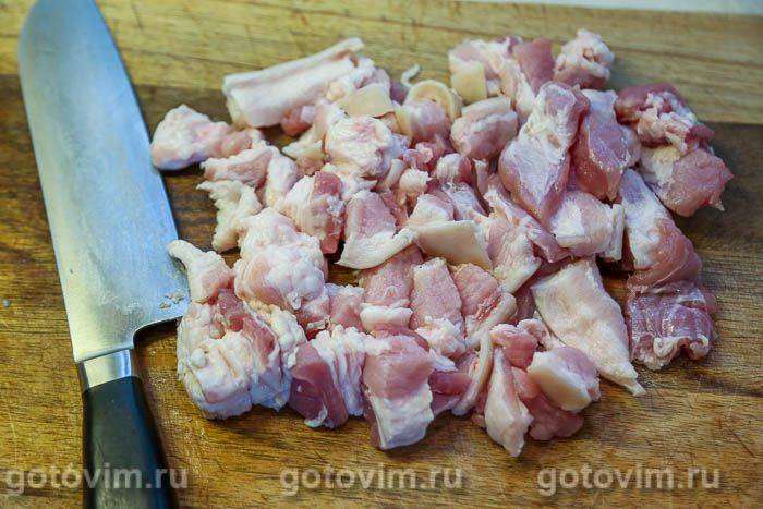 Свинина з черемшею