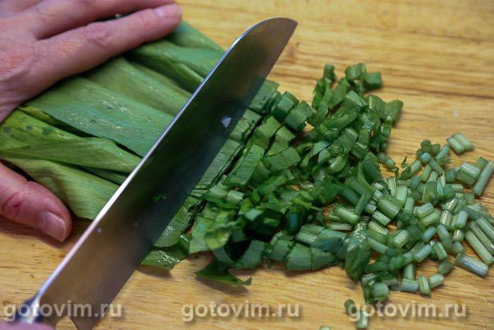 Свинина з черемшею