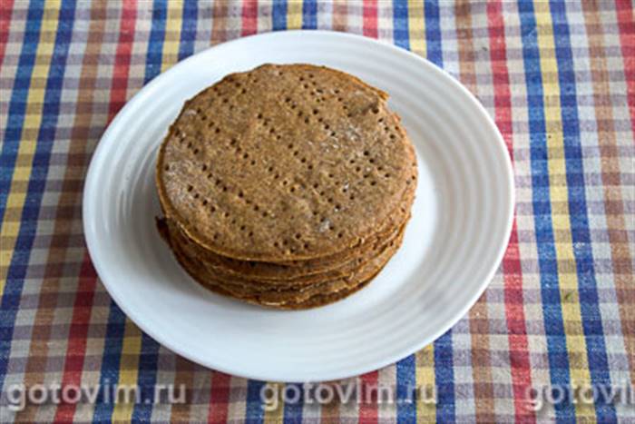 Житні вафлі з лляним борошном