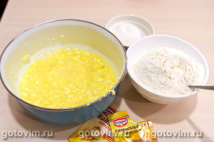 Кекс ванільний