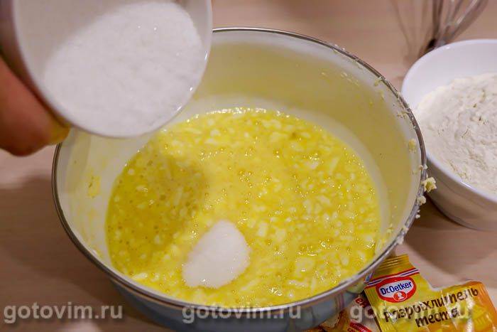 Кекс ванільний