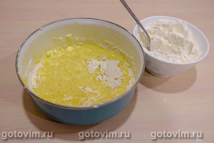 Кекс ванільний