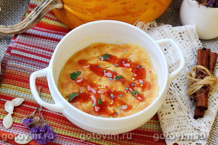 Запіканка з гарбуза з яблуками. Фотографія рецепта