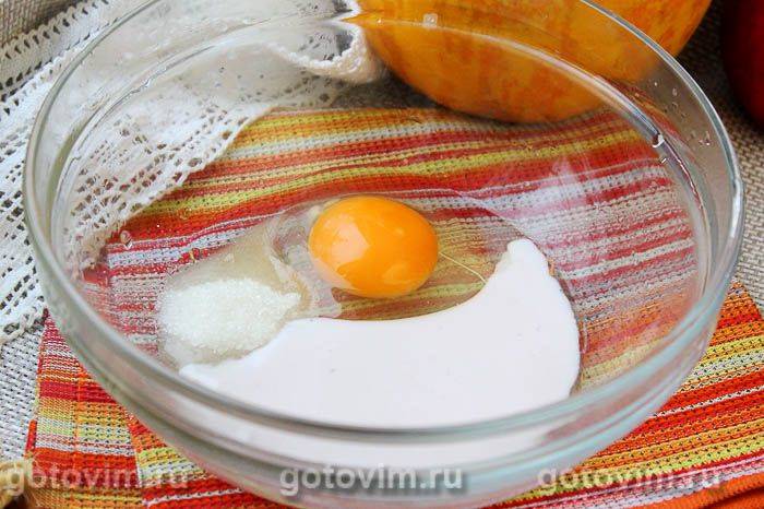 Запіканка з гарбуза з яблуками