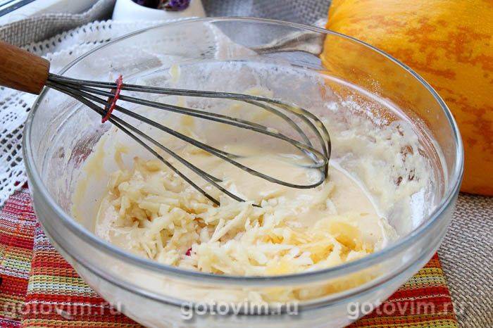 Запіканка з гарбуза з яблуками