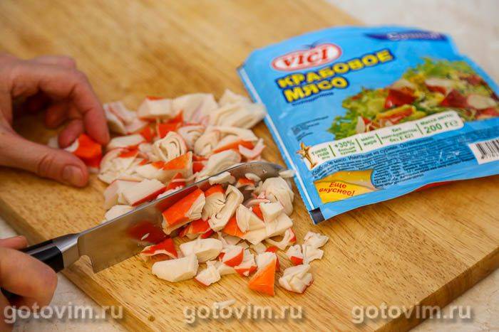 Макарони з крабовим м'ясом VIČI 