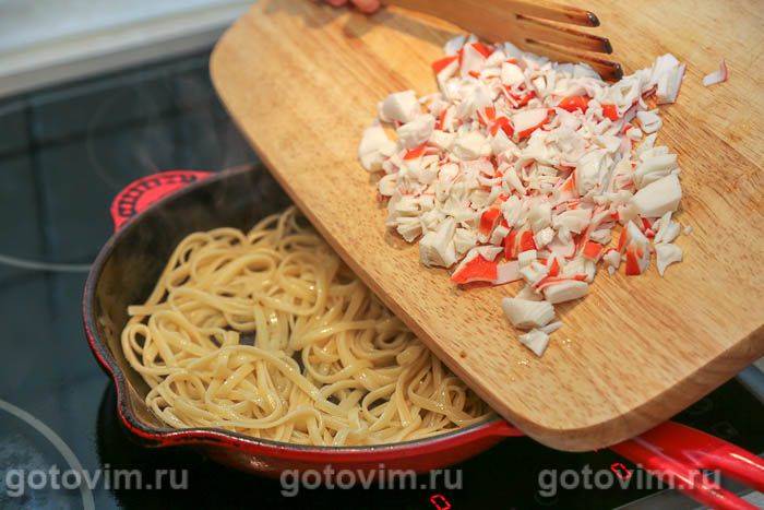 Макарони з крабовим м'ясом VIČI 