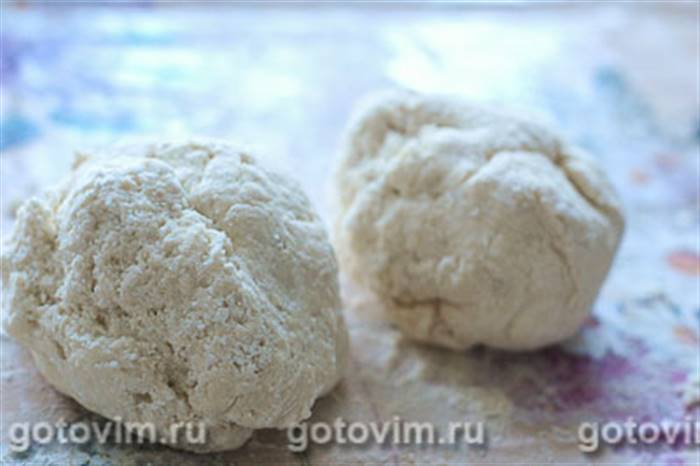 Пиріг із капустою із сирного тіста