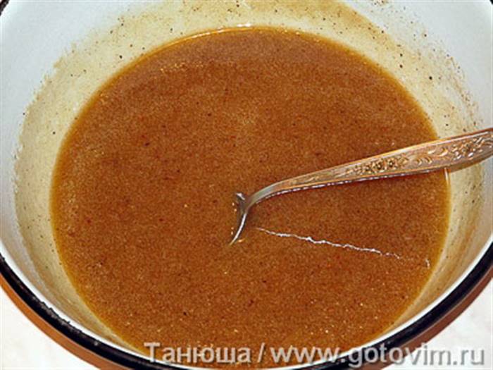 Пряничне тісто (медове)